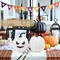 4PCS Big White Pumpkins Faux Foam Harvest Pumpkins for Fall Autumn Thanksgiving Seasonal Holiday Decor Decorations (White)